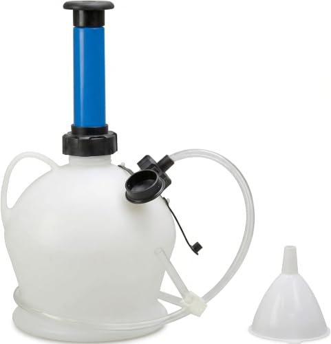 Briggs & Stratton 5431K Oil Extractor Kit - Genuine OEM No-Spill Pump for Mowers, Tractors & Generators, 4.0-Liter Capacity - size: 4L