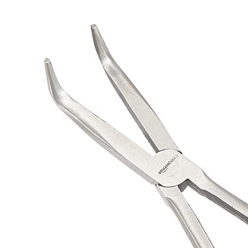 Amazon Basics Extra Long Reach Needle Nose Pliers Tool Set for Narrow Spaces, Versatile, 3-Piece, Black - size: 3 Count (Pack Of 1)