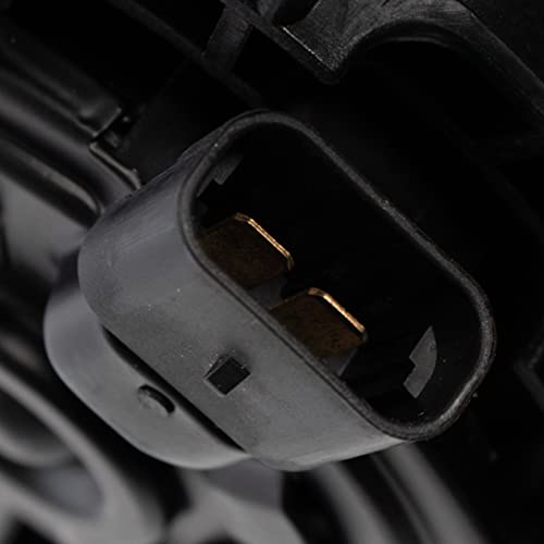TRQ Radiator Dual Cooling Fan Assembly - style: RFA80434