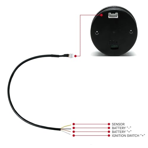 2"/52mm 7 Color LED Digital & Pointer Car Volt Meter - style: Volt Meter Gauge (8-18V)