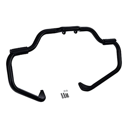 TCT-MOTORPARTS Mustache Engine Guard Highway Crash Bar Fit for Springfield Dark Horse 2016-2025 Roadmaster Classic 17-18 Chieftain Classic Springfield Limited - color: Black Crash Bar