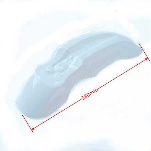 CRF50 White Plastic Body Fender Kit for Chinese CRF XR 50cc Pit Dirt Bikes Including All Mounting Screw