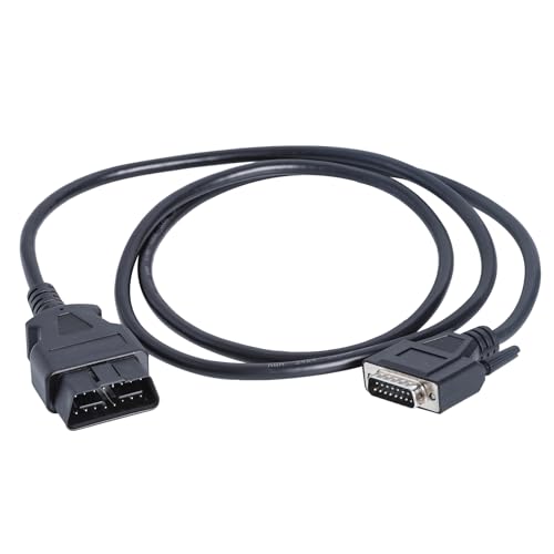 5 Ft OBD2 Male to DB15 Male Main Cable, 16 Pin OBDII Adapter Diagnostic Extension Cord for Diagnostic Tool & Code Reader