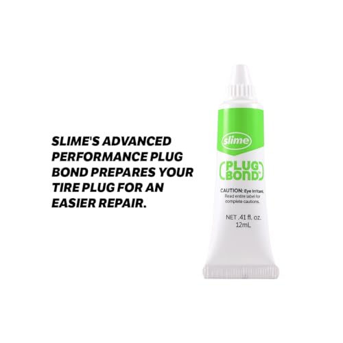 Slime 2040-A Tire Repair Plug Kit, Deluxe, Contains Strings, Tools and Glue, 11 Pieces - size: 11-Pieces, style: Plug Kit
