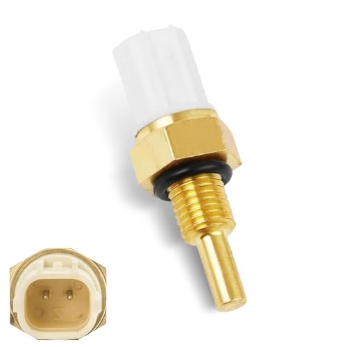 Engine Coolant Temperature Sensor Compatible with Honda Accord Civic CR-V Element Pilot Coolant Temp Sensor Replace OE# 37870-PLC-004, 37870-PNA-003, 37870-PNA-002