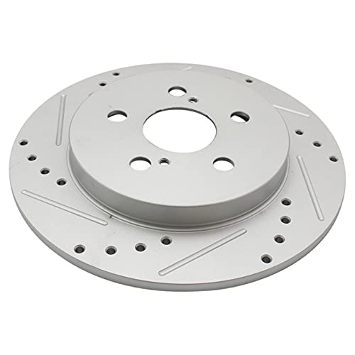 TRQ Performance Front and Rear Brake Pad and Rotor Set Ceramic Coated
