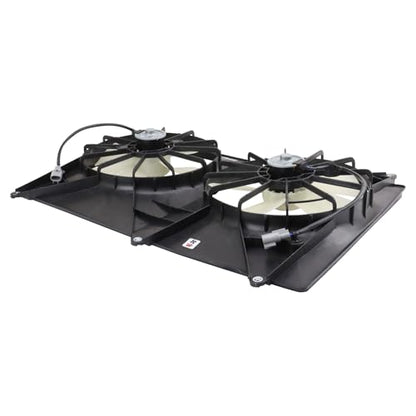 TRQ Radiator Dual Cooling Fan Assembly - style: RFA73770
