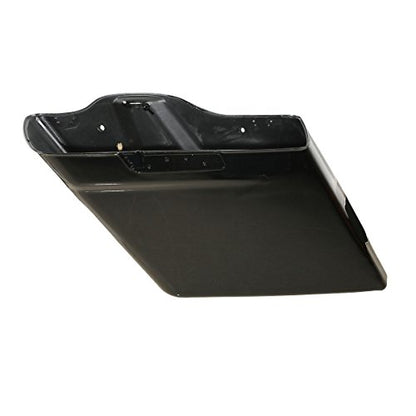 XMT-MOTO 5 Inch Extended Stretched Saddlebags Fit for Touring Models FLT FLHT FLHTCU FLHRC Road King Road Glide Street Glide Electra Glide Ultra-Classic 2014-later Pearl Black