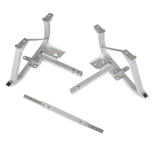 Lower Aluminum Radiator Support Assembly Skid Replacement for 1997 1998 1999 2000 2001 2002 2003 2004 Corvette C5/Z06 10400765 15824318 15916658