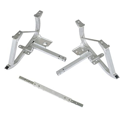 Lower Aluminum Radiator Support Assembly Skid Replacement for 1997 1998 1999 2000 2001 2002 2003 2004 Corvette C5/Z06 10400765 15824318 15916658