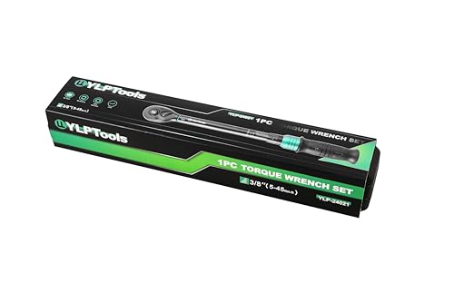 3/8-Inch Drive Click Torque Wrench, 5–45 ft-lb (6.8–61 Nm), ±3% Accuracy, 90-Tooth Ratchet, Dual-Direction, Chrome Vanadium Steel, Includes Storage Case - size: 3/8 5–45 ft-lb