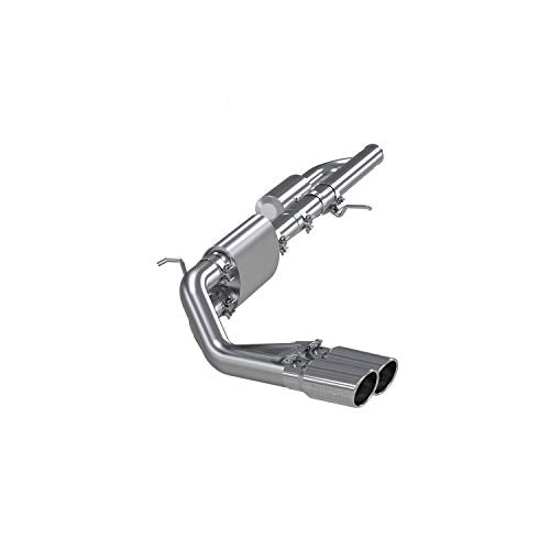 MBRP S5081409 Exhaust System Cat Back (2009-UP Chev/GMC 1500 Silverado, Pre-Axle Dual Outlet, T409)
