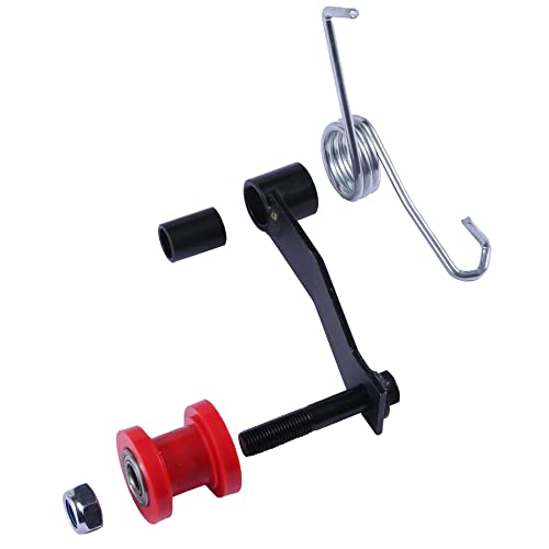 Stylemafia Chain Slider Tensioner Adjuster Roller Guide Fit For ATV Coolster Go Kart 4 Wheeler 110cc 125cc 150cc 200cc 250cc That Use 420 428 And 530 Chain