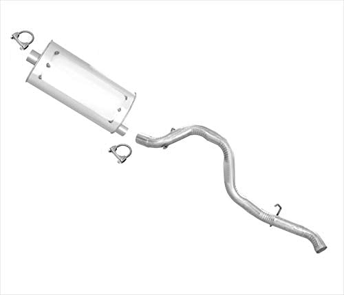 Replacement Parts for Exhaust Muffler Tail Pipe System for Jeep Wrangler 2.5L 4.0L 1997 1998 1999 Muffler Tail Pipe