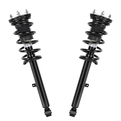 Detroit Axle - RWD 2피스 프론트 스트럿 2006-2013 렉서스 IS250 2011-2013 IS350 [세단; 스포츠 서스펜션 제외], 2007 2008 2009 2010 2011 2012 스트럿츠 코일 스프링 어셈블리 교체 서스펜션 포함 - size: 11837_11838/Pair