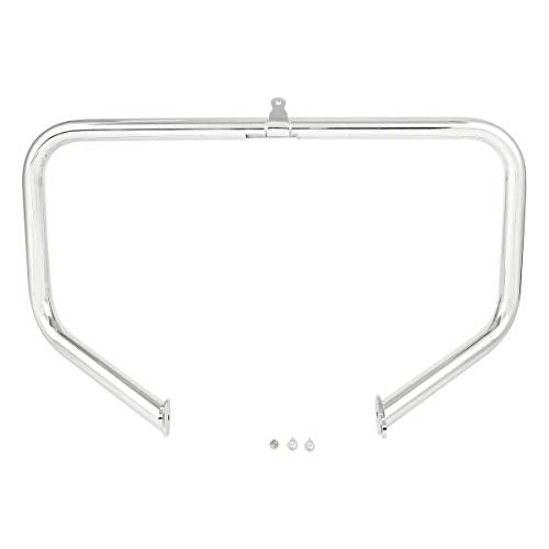 TCT-MOTORPARTS 1.38'' Highway Engine Guard Crash Guard Bar Fit for Harley Touring Road King Street Glide Road Electra Glide Tri Glide Ultra Limited 2009-2024 Chrome - color: Chrome(1.38'')