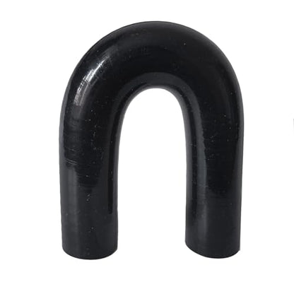 ID 1" inch 25mm Coupler Hose U Bend Shape 180 Degree Elbow High Temp 4-Ply Reinforced Silicone Intercooler Hose Intake Boots - size: 1‘’(25mm)