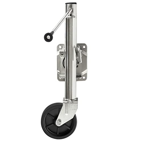 Skelang Boat Trailer Jack Caster 6", Trailer Tongue Wheel 1/2" Axle Diameter, Freight Dolly Wheel Replacement, 1200Lbs Load Capacity