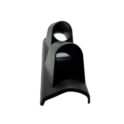 Universal Black 2" 52mm Double 2 Hole Pillar Gauge Pod Holder - size: Double