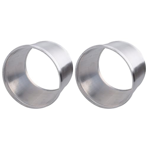 AC PERFORMANCE OD 5" Aluminum Tube Hose Joiner 2PCS - size: 5" (127mm)