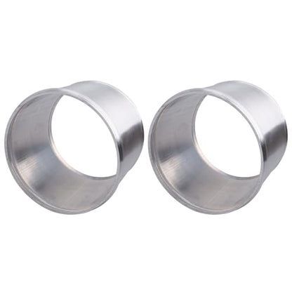 AC PERFORMANCE OD 5" Aluminum Tube Hose Joiner 2PCS - size: 5" (127mm)
