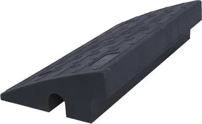 4 Pack 4" inch Rise Driveway Curb Ramps, 17"(L) x 9"(W) x 4"(H) Loading Ramps for Car, Pickup, Motorcycle, Truck, Heavy-Duty Rubber Kerb Ramps 6000 LBS Load Capacity (4" Rise - 4Pack) - size: 4" Rise - 4Pack
