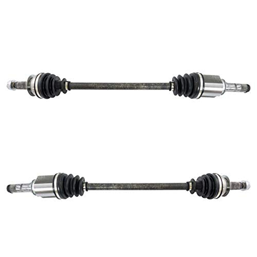 TRQ Front 2 Piece CV Axle Shaft Assembly Set - style: CSA70767