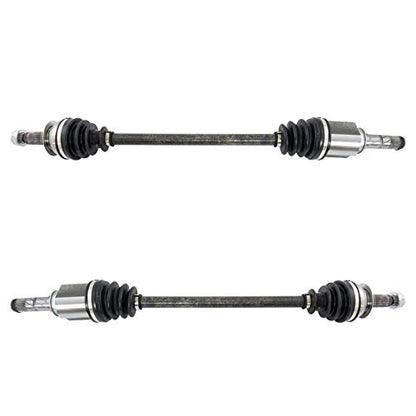 TRQ Front 2 Piece CV Axle Shaft Assembly Set - style: CSA70767