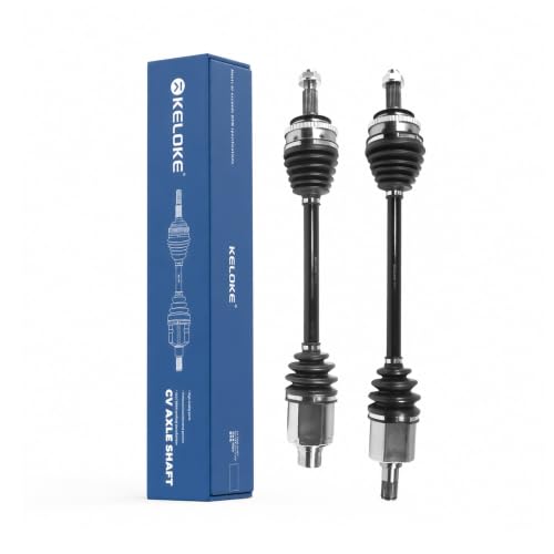 KELOKE Pair (2) Front CV Axle Shaft Assembly Compatible with Honda
