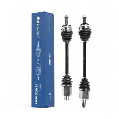 KELOKE Pair (2) Front CV Axle Shaft Assembly Compatible with Honda