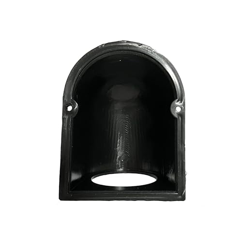 Black Universal 2" 52mm Single 1 Hole Dash Gauge Console Dashboard Pod Holder - size: 1 hole