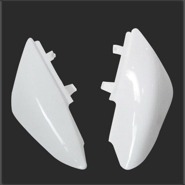 White Plastics Kit with Graphics Decals for CRF50 XR50, 50cc 70cc 90cc 110cc 125cc SSR SDG Chinese Dirt Pit Bike,Fenders Fairings Replacement Plastic with Graphics