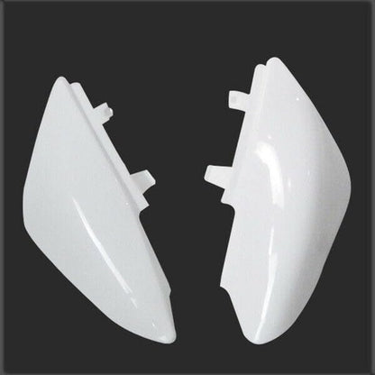 White Plastics Kit with Graphics Decals for CRF50 XR50, 50cc 70cc 90cc 110cc 125cc SSR SDG Chinese Dirt Pit Bike,Fenders Fairings Replacement Plastic with Graphics
