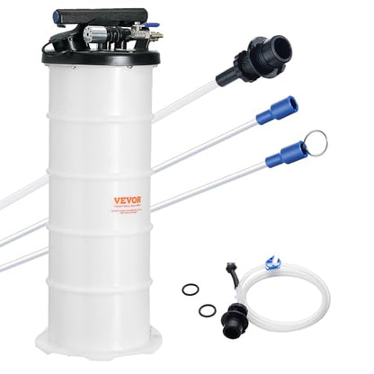 VEVOR 6.5L Pneumatic/Manual Oil Extractor Pump, Fluid Extractor Pump - style: 6.5L Pneumatic/Manual