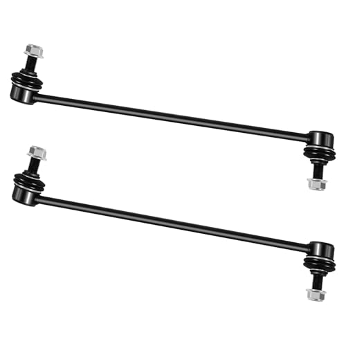 K750155 2Pcs Front Sway Bar Links Compatible with 2007-2017 Buick Enclave, Chevrolet Traverse, GMC Acadia, Saturn Outlook - size: K750155