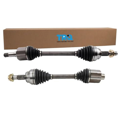 TRQ Front 2 Piece CV Axle Shaft Assembly Set - style: CSA36524
