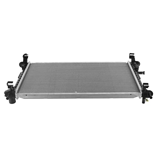 TRQ Radiator Assembly Aluminum Core Plastic Tank 1 Row Cross Flow - style: RDA82825