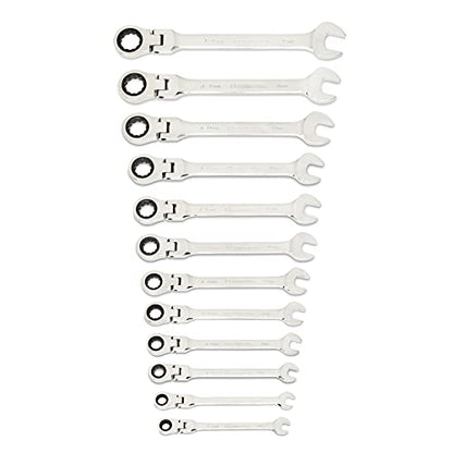 GEARWRENCH 25-Pc. Flex Combination Ratcheting Wrench Set, SAE/MM - 86730 - size: 25 PC