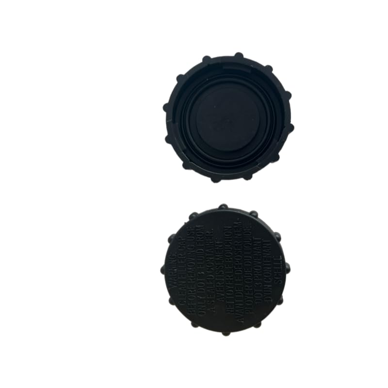 2 PCS FL3Z2162A BRFC19 Brake Fluid Reservoir Cap For Fit Ford F-150 2015-2019 For Ford Expedition 2018-2021 For Lincoln Navigator 2018-2021 Brake Master Cylinder Cap Replace FL3Z-2162-A