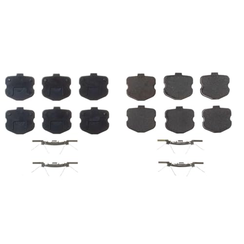 PowerStop Z17 Replacement Ceramic Brake Pads Front 17-1185F - style: 17-1185F