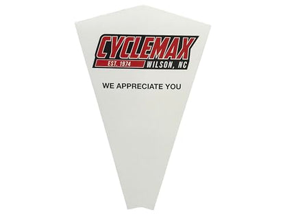 CYCLEMAX Four Pack Compatible with Suzuki Ecstar Prediluted Engine Coolant 990A0-02E10-01Q Contains Four Quarts and a Funnel
