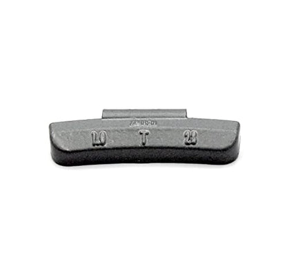 T Series Hammer on ZINC Wheel Weights Coated (1.0oz) Box of 100pcs - size: 1.0oz