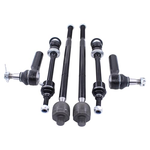 Front Suspension kit- Inner & Outer Tie Rod Ends, Sway Bar End Links w/Boot