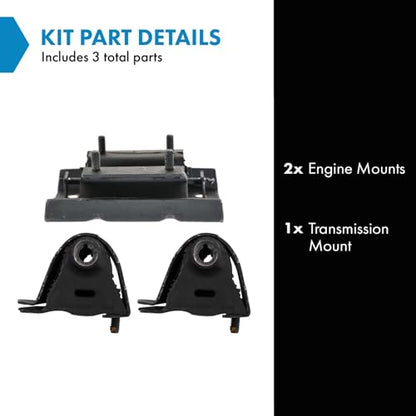 TRQ Engine & Transmission Mount Kit - style: MTA39429