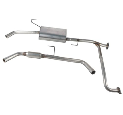 Exhaust Resonator Muffler Tail Pipe Exhaust Kit Compatible with Nissan Frontier 4.0L 2005-2019 Stainless Steel | Northeastern Exhaust | Free Gaskets and Clamps Included | Direct-Fit