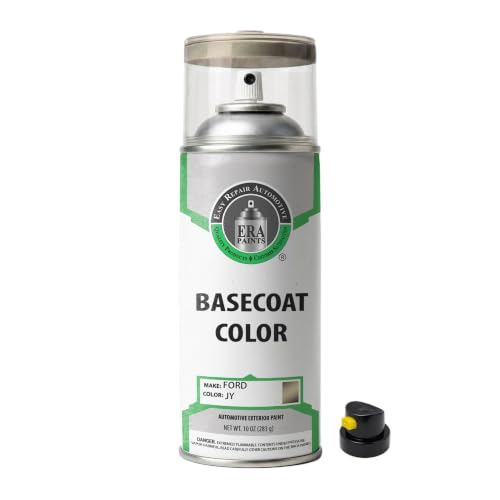 ERA Paints - JY - Ginger Ale Metallic for FORD Exact OEM Color Match Automotive Touch Up Paint for Cars - Spray Paint with Premium Spray Nozzle - Basic Kit - Made in USA - style: Spray - Basic Kit