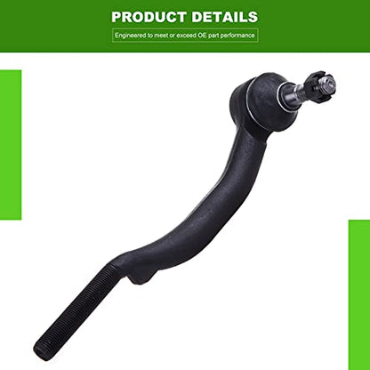 SCITOO 4pcs Suspension Kit For 2002-2009 For Chevy Trailblazer 2002-2006 Trailblazer EXT 2002-2009 For GMC Envoy 2002-2006 Envoy XL - With Suspension Parts Inner Outer Tie Rod End