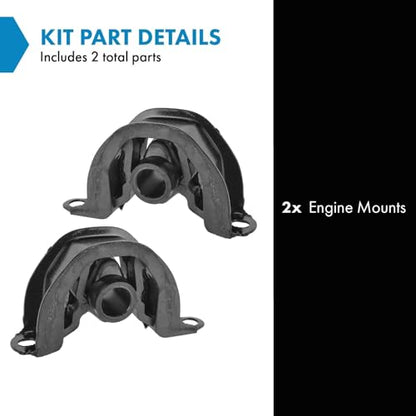 TRQ Front Engine Mount Set - style: MTA35270
