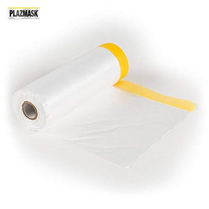 Pre-Taped Masking Film (6-Feet X 65-Feet, 12-Pack) - size: 6-Feet X 65-Feet, style: 12-Pack