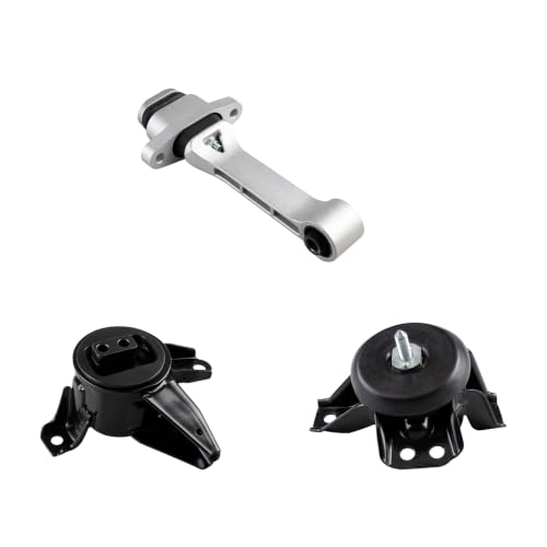 3PC Engine Motor Transmission Mount Kit for 2014-2020 Kia Sorento Santa Fe - size: 2019-2020 Hyundai Santa Fe 2.4L